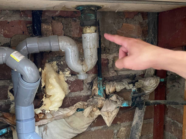 Water damage restoration process in Gunter, TX